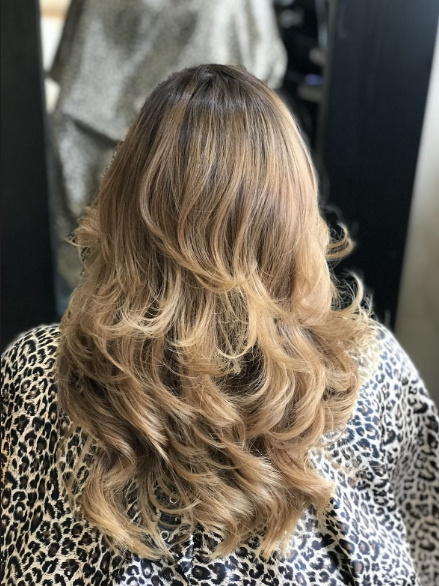 Balayage rubio · Blonde balayage